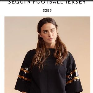 Cynthia Rowley Small Football jersey